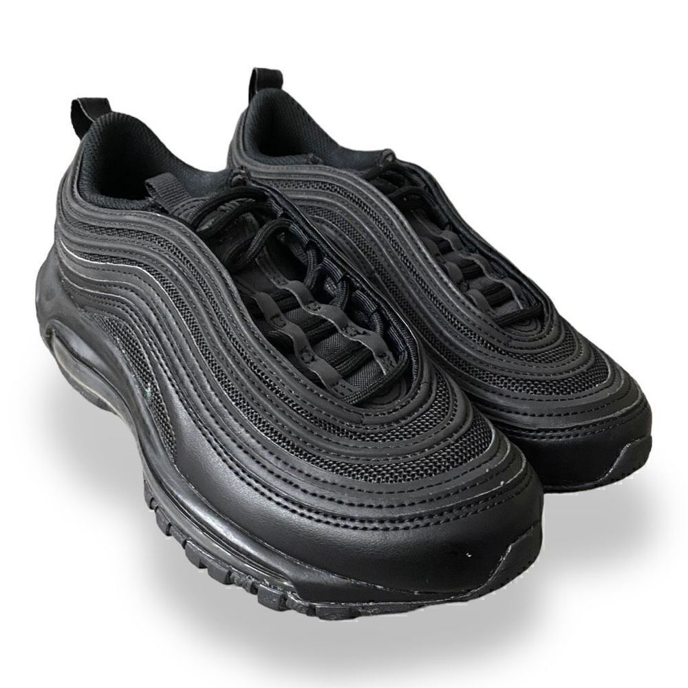 Nike Womens Air Max 97 Triple Black Shoes Sneakers DH8016-002 size 6 Brand New